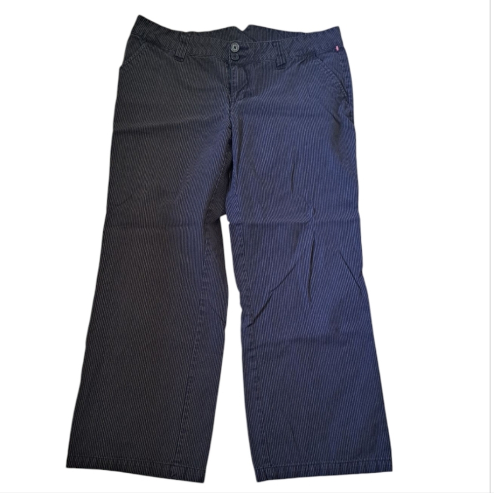 B.U.M. Equipment Navy Striped Pants
